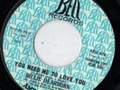 BELL soul DEMO 45 BILLIE DEARBORN - You Need Me To Love