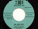 THE TIARAS Mr. Wise Guy / End Summer Romance 45 3D 1959