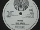 BLACK SABBATH-PARANOID vertigo spiral swirl 1st UK rare