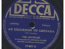 78 RPM RARE CALYPSO MUSIC ON DECCA 17467 / EE-