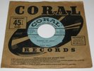 BUDDY HOLLY - WORDS OF LOVE - RARE 1956 CORAL PROMO 45