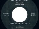 EVERYDAY PEOPLE Life RARE GARY INDIANA BASEMENT SOUL 45