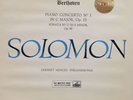 SOLOMON-BEETHOVEN CONCERTO 1-MENGES-HMV LP ASD-294