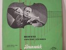 BRUNSWICK LAT 8020 Heifetz Concert Encores VIOLIN