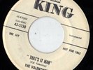 KING soul rocker DEMO 45 THE VALENTINES - That's It Man