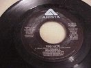 MANDRILL -TOO LATE - RARE-NORTHERN SOUL 45 ARISTA -MINT