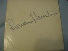 ROMANO MUSSOLINI TONY SCOTT LP AUTOGRAFATO SIGNED PRIV