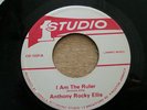 ANTHONY ROCK ELLIS - I AM THE RULER / STUDIO 1 7''.HEAR