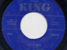 KING ROCKABILLY BOP - MAC CURTIS - SAY SO / RARE REPRO
