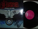 FULLY SIGNED 'SAXON'  'WHEELS OF STEEL'  1980 LP