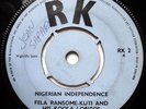 FELA RANSOME KUTI and his Koola Lobitos RARE UK 45 RK 2