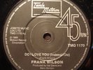 FRANK WILSON- Do I Love You  Northern Soul Scooter Mod