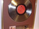 Jimi Hendrix Isle of Wight goldene Schallplatte record