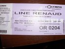 Line renaud : Billet Olympia 25 mai 2011