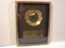 FOREIGNER LOU GRAMM AUTOGRAPHED GOLD RECORD 1984