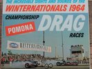 WINTERNATIONALS 1964 Championship Drag Races Pomona LP