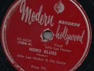 JOHN LEE HOOKER Hoogie Boogie / Hobo Blues 78RPM MODERN