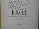 SAXF 136 SAMSON FRANCOIS  CLUYTENS RAVEL CONCERTOS