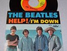 The Beatles-Help/I'm Down-PictureSleeve&Vinyl 45
