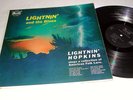 LIGHTNING HOPKINS Lightnin & The Blues ORIG HERALD LP