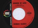 HOMER BANKS PROMO 45 HOOKED BY LOVE MINIT NORTHERN SOUL