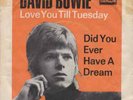 David Bowie -Love You Till Tuesday DERAM -  COVER ONLY