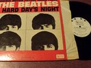 THE BEATLES HARD DAY'S NIGHT LP WHITE LABEL PROMO MONO