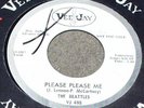 RARE Error Beatles Please Please Me 45 Vee Jay#498 dj