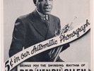 Vocalion Race Record Ad Henry Red Allen 78 Era Jazz