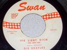 The Beatles-Sie Liebt Dich-Swan Vinyl 45 - Orange Print