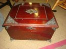 Antique Music Box Euphonia Metal Disc player