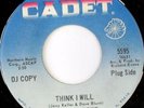 rare Soul Funk 45 FRANK D'RONE think i will CADET Hear