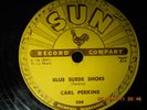 SUN RECORDS NO.234 78 - BLUE SUEDE SHOES -CARL PERKINS