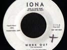 SURF GARAGE GUITAR 45 JOURNEYMEN WORK OUT IONA DJ VG+++