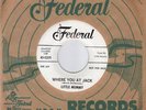 FEDERAL R&B BLUES ROCKER ROCKABILLY- LITTLE MUMMY  HEAR
