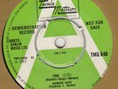 MARVIN GAYE - YOU - OG UK TAMLA MOTOWN DEMO 7