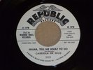 CARDELLA DE MILO - MAMA,TELL ME WHAT TO DO -   popcorn