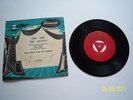 BILL HALEY Dim Dim The Lights 7”EP tri-centre RED/GOLD