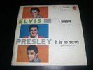 Elvis Presley - I Believe - RCA Italy - RARE COVER 