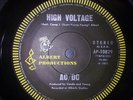 AC/DC Aussie Alberts Roo Label High Voltage 1975 EX-