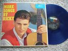 RICKY NELSON More Songs By Ricky BLUE VINYL PROMO LP 