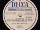 BLENDERS - Decca - The Masquerade Is Over - DJ 78 VG++