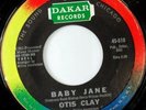 rare Soul 45 OTIS CLAY baby jane DAKAR Listen