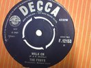 THE FRAYS Walk On UK Original '65 Patto Decca F12153 7