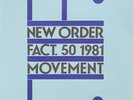 New Order - MOVEMENT ORIGINAL PROMO POSTER 1981