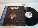 Anthrax Among The Living Japan LP OBI