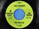 Beatles: Lady Madonna/The Inner Light  Capitol Promo 45