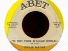 Lucille Mathis Regular Woman on Abet R&B Soul 45 Hear