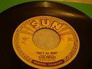 ELVIS PRESLEY SUN 209 THATS ALL RIGHT FIRST PRESS 45RPM