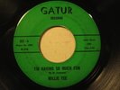 rare northern soul 45 WILLIE TEE I'm Having So Much Fun
